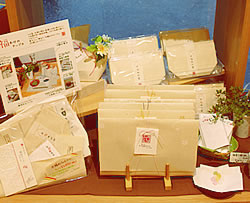石川製紙「紙和匠」ブース