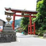 岡太神社の一の鳥居